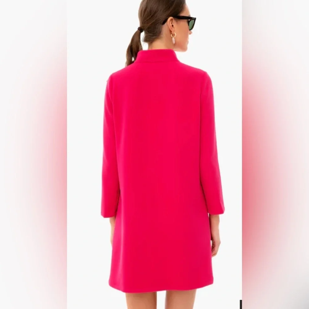 TUCKERNUCK Fuchsia Stretch Crepe Avery Dress - Picture 2 of 15